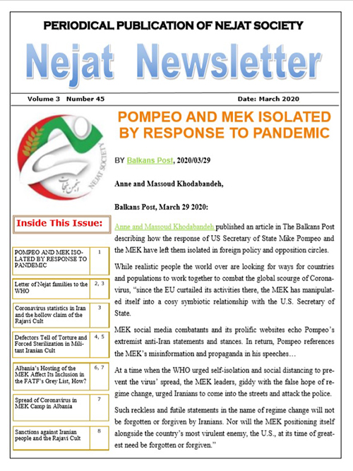 Nejat Newsletter