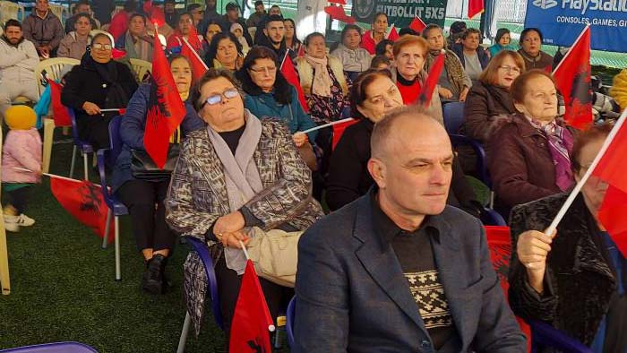 the Nejat Society conference in Tirana