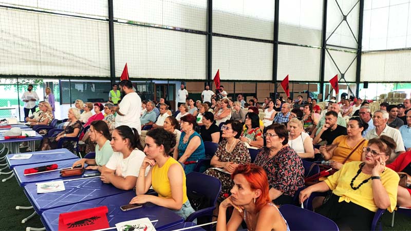 Nejat Albania's great gathering