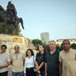 Albanian Dignity rally held in Tirana Albanian Pride rally held by Nejat Albania members in Tirana