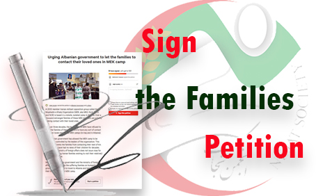 Nejat Society families' petition