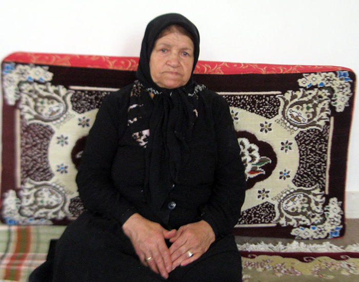 Aghdas Bandi - the mother of Hamid Reza Nouri