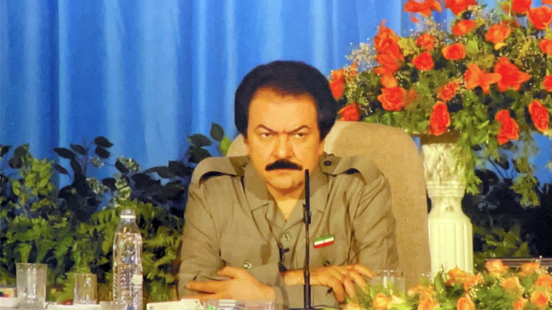 Massoud Rajavi running brainwashing session