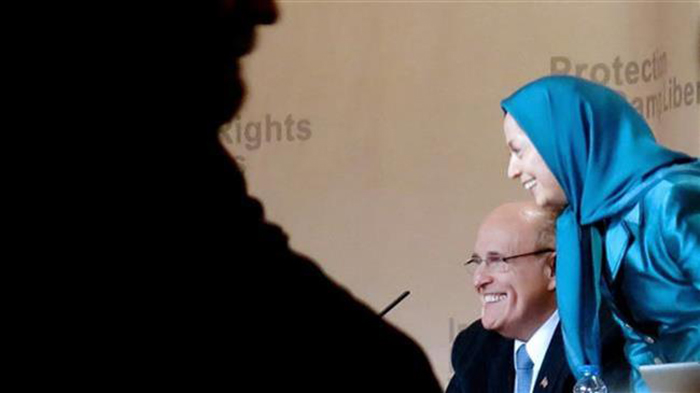 Maryam Rajavi and Giuliani