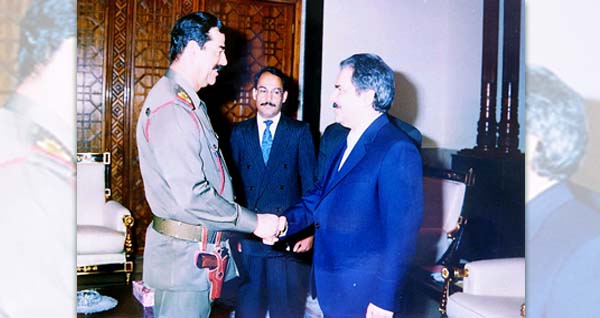 Rajavi and Saddam