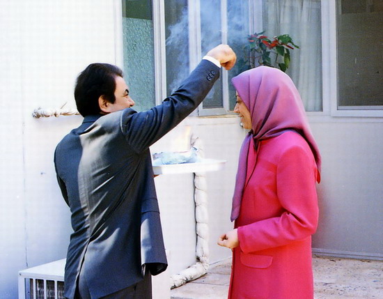 Massoud and Maryam Rajavi marriage