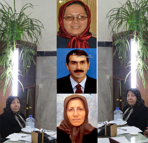 Hamael Ghanizadeh mother of Mehri, Nahid and Mahmoud Saadat who are fell trapped in the MEK