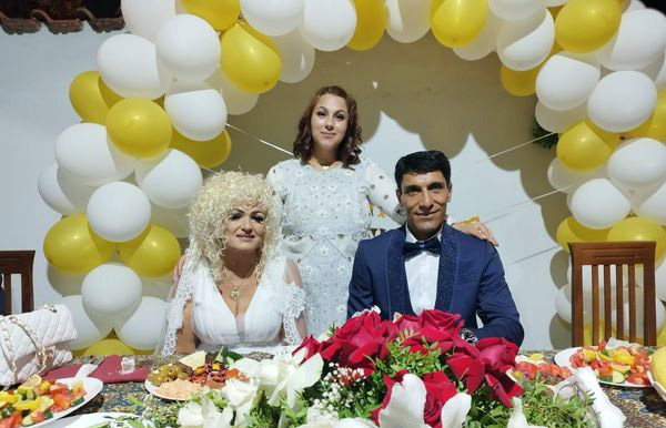 the marriage of Gholamreza Shekari