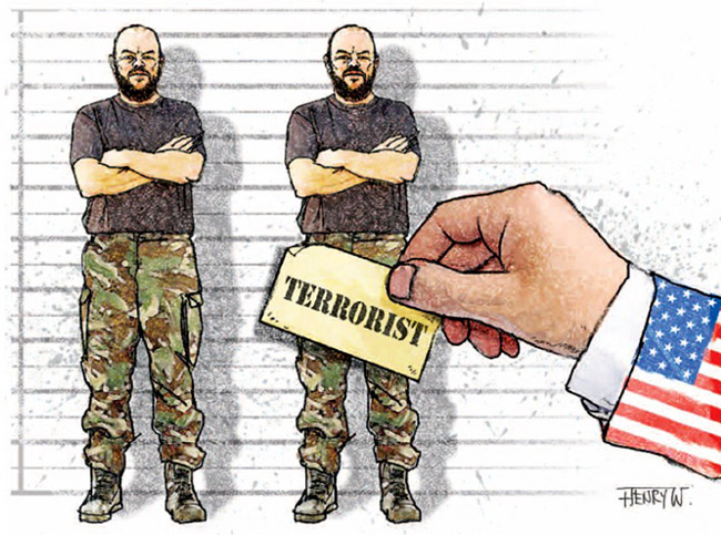 USA double standards on terrorists