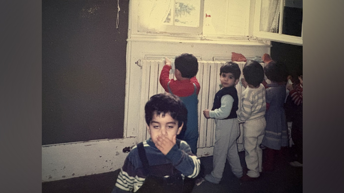Children in the MEK's kindergarten