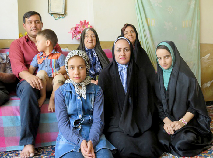 Mohammad Zarezadeh Baghdadabadi family