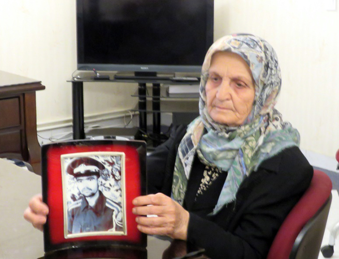 Tahereh Ebrahimi, mother of Mahmoud Zolghadri