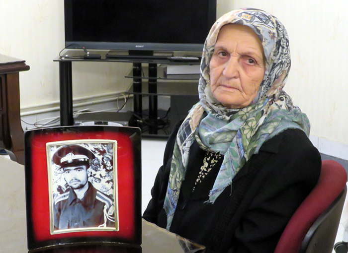 Tahere Ebrahim- mother of Mahmoud Zolghadri-Qazvin