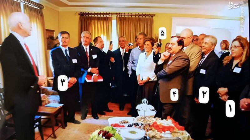 Alireza Jaafarzadeh and other MEK agents