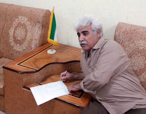 نامه بهروز اکبری به دادستان بین المللی لاهه