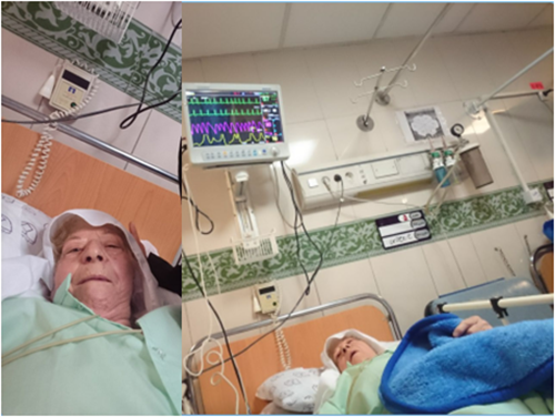 مادر اسدالله فیاض دیزج در بستر بیماری و در انتظار صدای فرزند