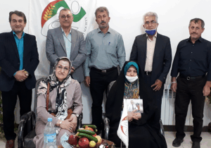 دیدار صمیمانه با شماری از خانواده های چشم انتظار گیلک در دفتر انجمن نجات گیلان
