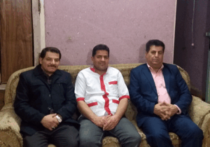 دیدار اعضای انجمن خوزستان با خانواده غلامعلی قائم نیا