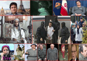 خائنان در صف مجازات