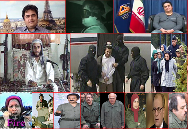 خائنان در صف مجازات