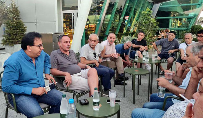 اعضای آسیلا متحصن در فرودگاه آلبانی