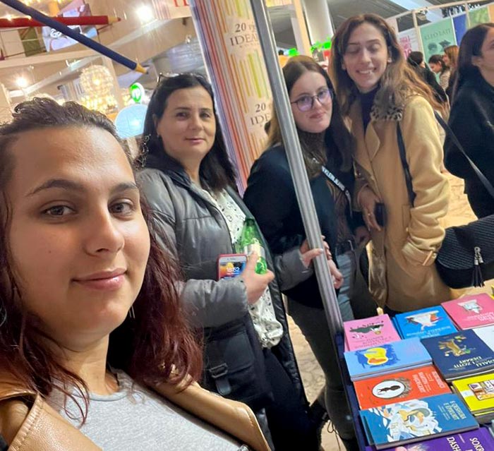 دیدار انجمن آسیلا از نمایشگاه کتاب آلبانی