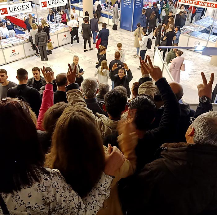 دیدار انجمن آسیلا از نمایشگاه کتاب آلبانی