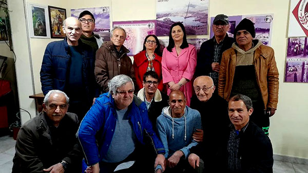 انجمن آسیلا در جشن پایان زمستان در آلبانی در الباسان