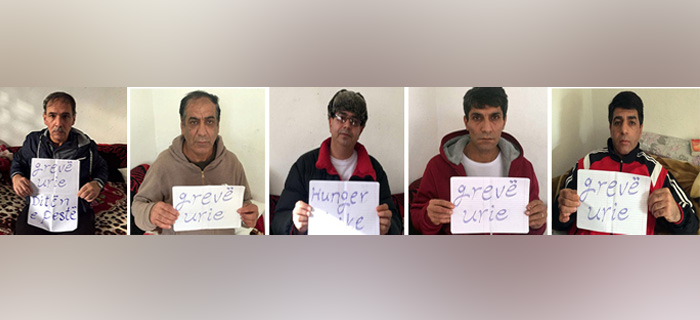 اعضای بازداشتی انجمن آسیلا در اعتصاب غذا