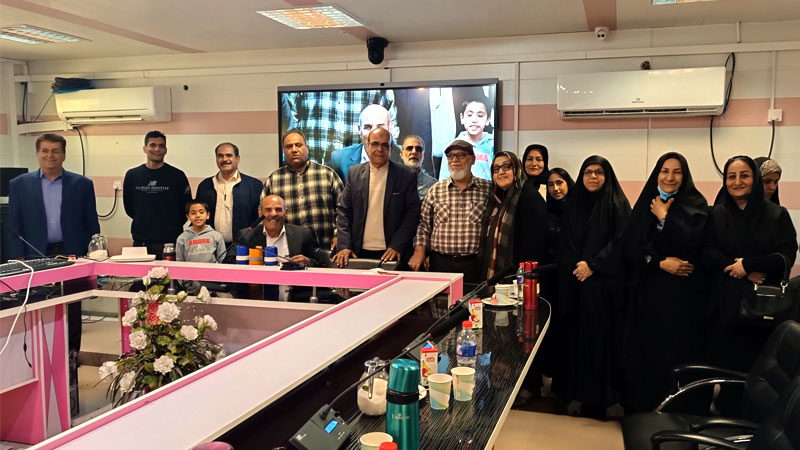 گردهمایی خانواده ها در خوزستان با حضور آنلاین اعضای انجمن نجات آلبانی