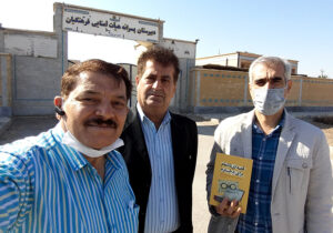 دیدار اعضا انجمن نجات خوزستان با منصور آبادی در آبادان