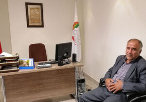 دیدار برادر خلیل عباسی با مسئول انجمن نجات ارومیه