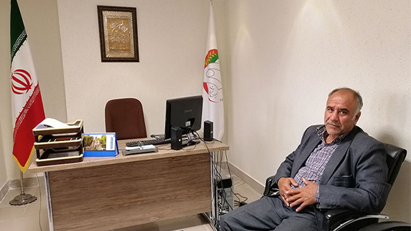 دیدار برادر خلیل عباسی با مسئول انجمن نجات ارومیه