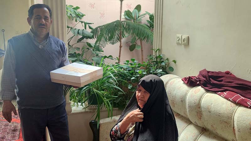 دیدار اعضای انجمن نجات استان زنجان با خانواده های برجی و افشار