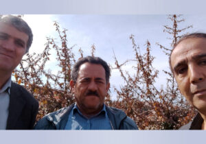 دیدار نوروزی با سهراب افشار پدر میثم افشار عضو گرفتار در کمپ مجاهدین