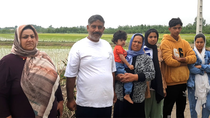 پیام علی اصغر آهنگر طبقی به پدرش عبدالحسین آهنگر طبقی