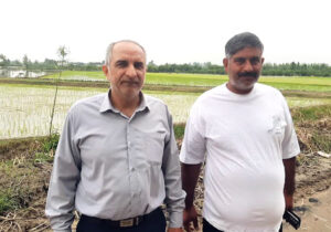 دیدار اعضای انجمن نجات مازندران با خانواده آهنگر طبقی