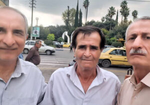 ملاقات اعضای انجمن نجات مازندران با برادر راضیه احمدیان