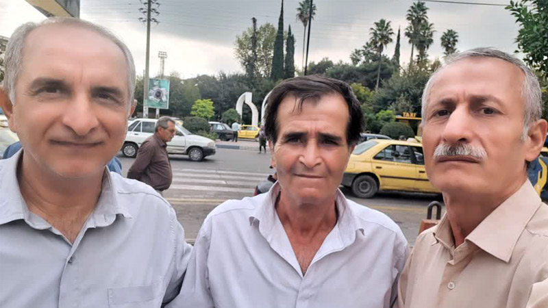 ملاقات اعضای انجمن نجات مازندران با برادر راضیه احمدیان