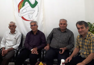 دیدار و گفتگو انجمن نجات گیلان با خانواده ولیرضا اکبری کهنه سری
