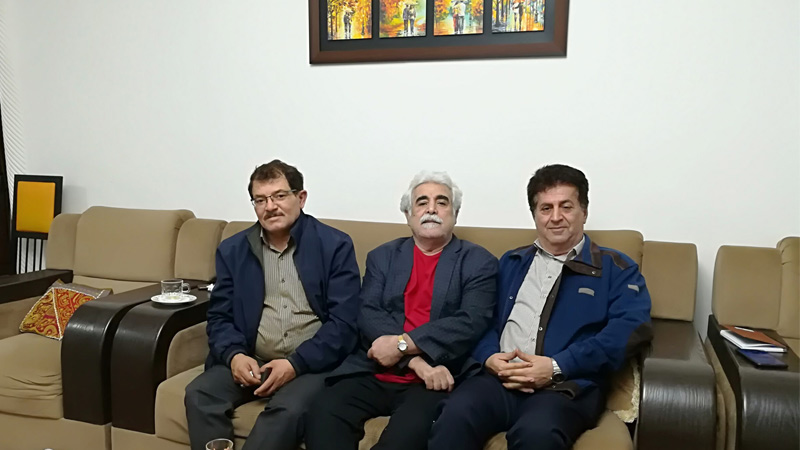 دیدار اعضای انجمن نجات خوزستان با برادر بهمن اکبری