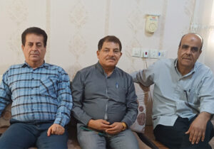 دیدار اعضای انجمن نجات خوزستان با خانواده سید هادی علویان