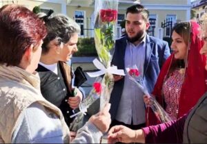 روز جهانی زن در انجمن نجات آلبانی