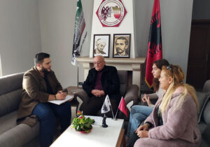 مصاحبه تلویزیون آلبانی تی وی با رئیس انجمن آسیلا