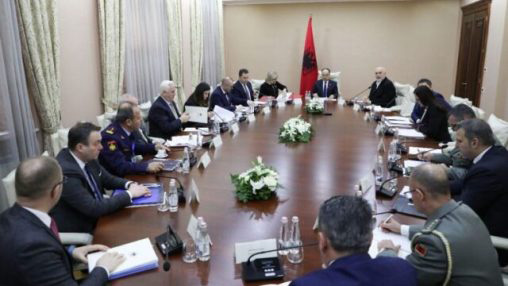 نشست شورای امنیت ملی آلبانی