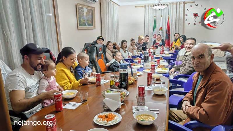 جشن استقلال و آزادی آلبانی در دفتر انجمن نجات