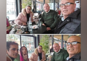 دیدار اعضای انجمن نجات با شهروندان آلبانی