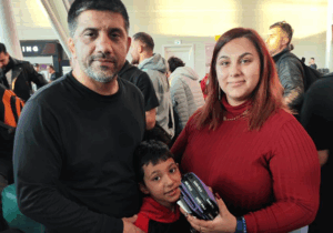 اعضای انجمن نجات آلبانی، تیم ملی کشتی ایران را بدرقه کردند