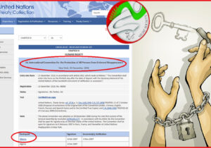 درخواست مدیر عامل انجمن نجات جهت طرح شکایت از دولت آلبانی در سازمان ملل متحد