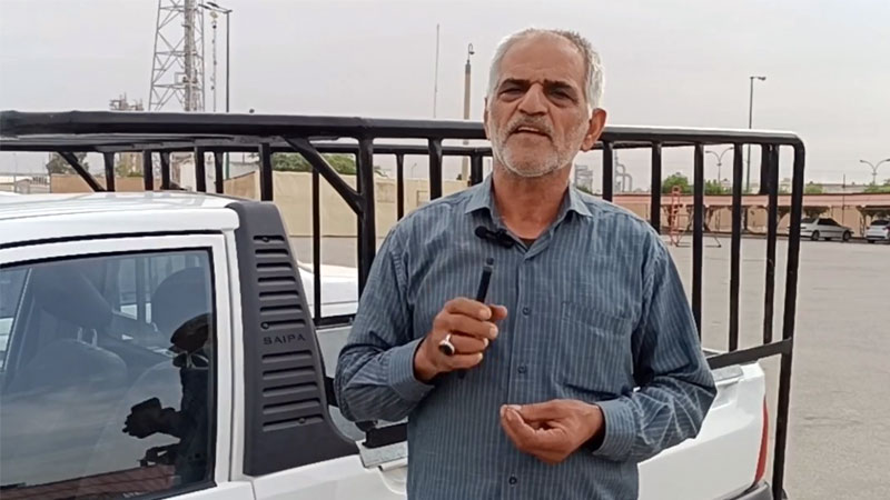 پیام رستم آلبوغبیش به دوستان سابق خود در کمپ اشرف سه